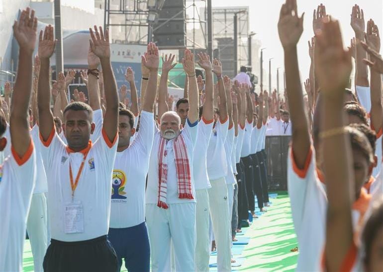प्रधानमंत्री योग दिवस संदेश