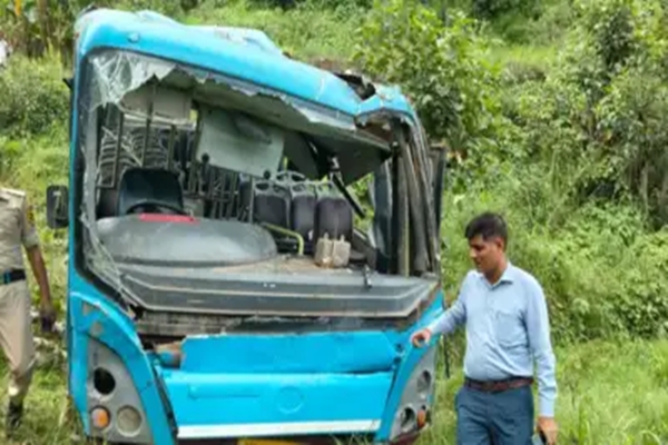 हिमाचल बस हादसा मंडी