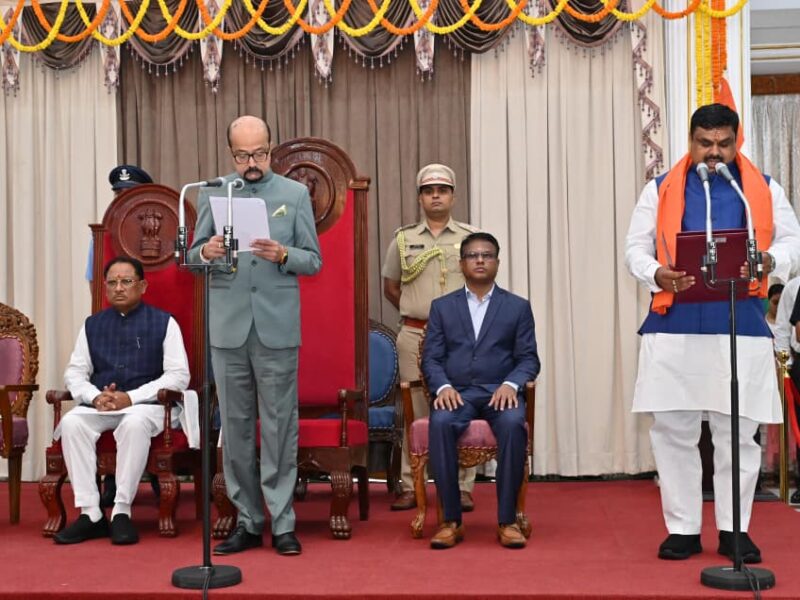 छत्तीसगढ़ नए मंत्री शपथ