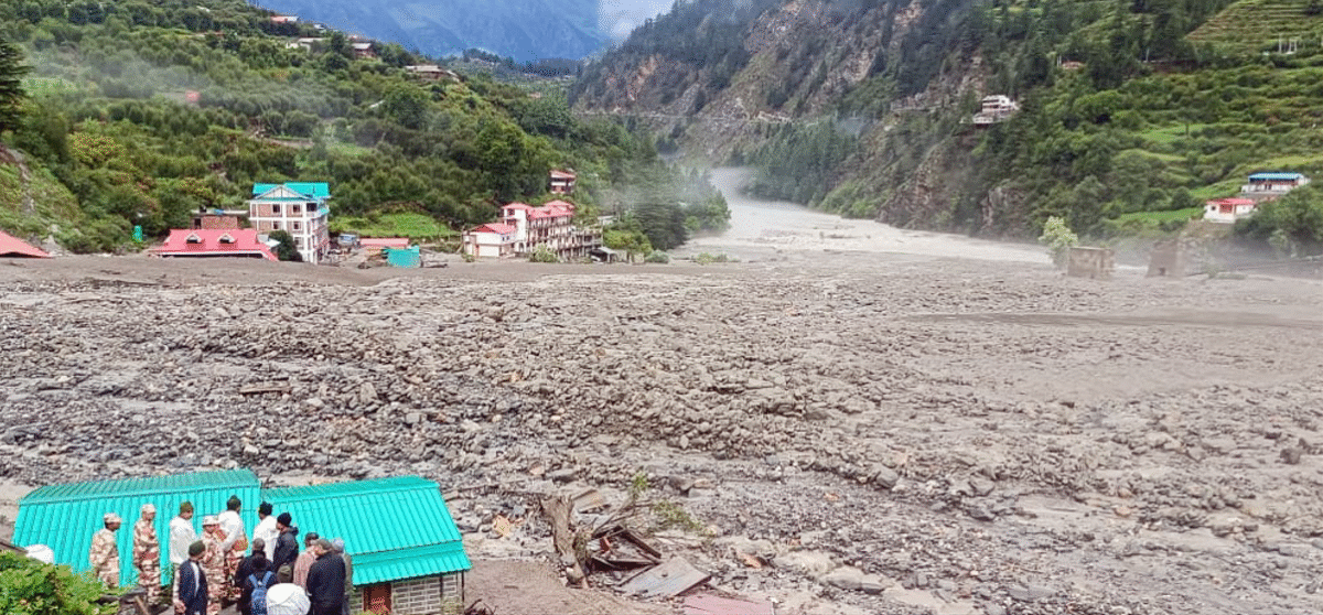 धाराली-हर्षिल सड़क बहाली