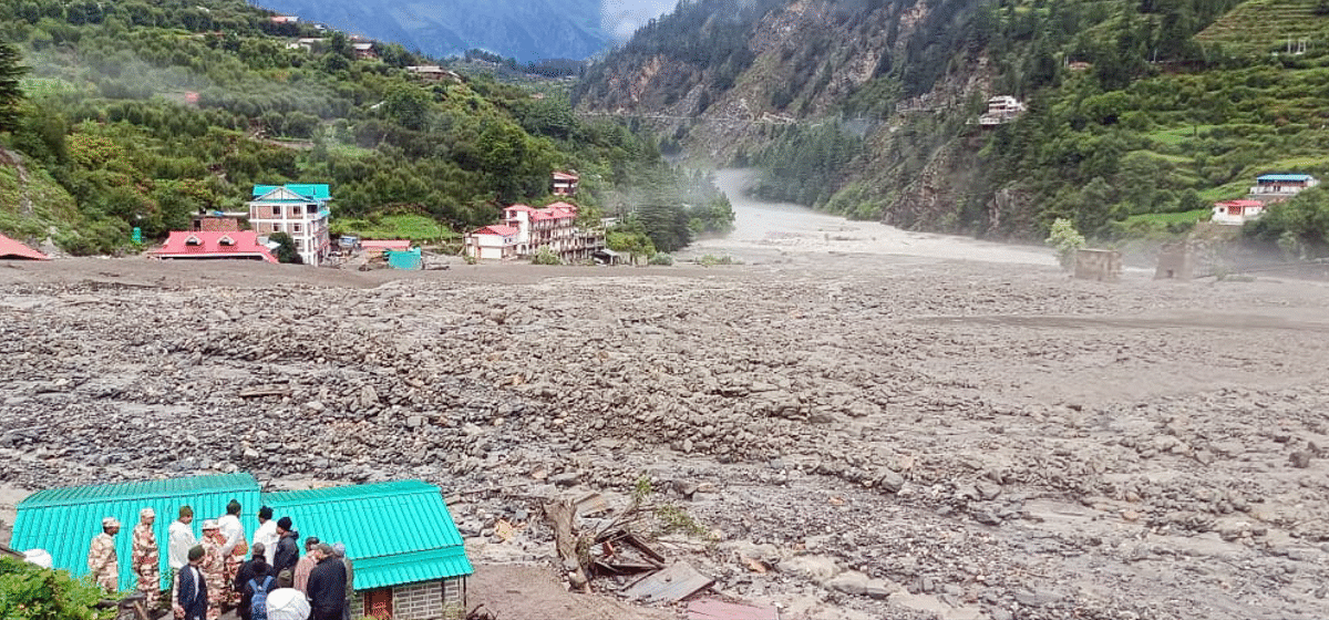 धाराली-हर्षिल सड़क बहाली