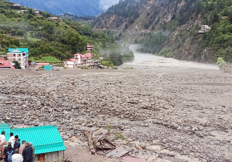 धाराली-हर्षिल सड़क बहाली