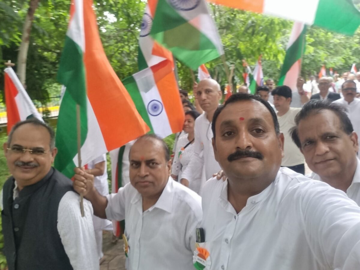 रायपुर ऑक्सीजोन गार्डन स्वतंत्रता दिवस