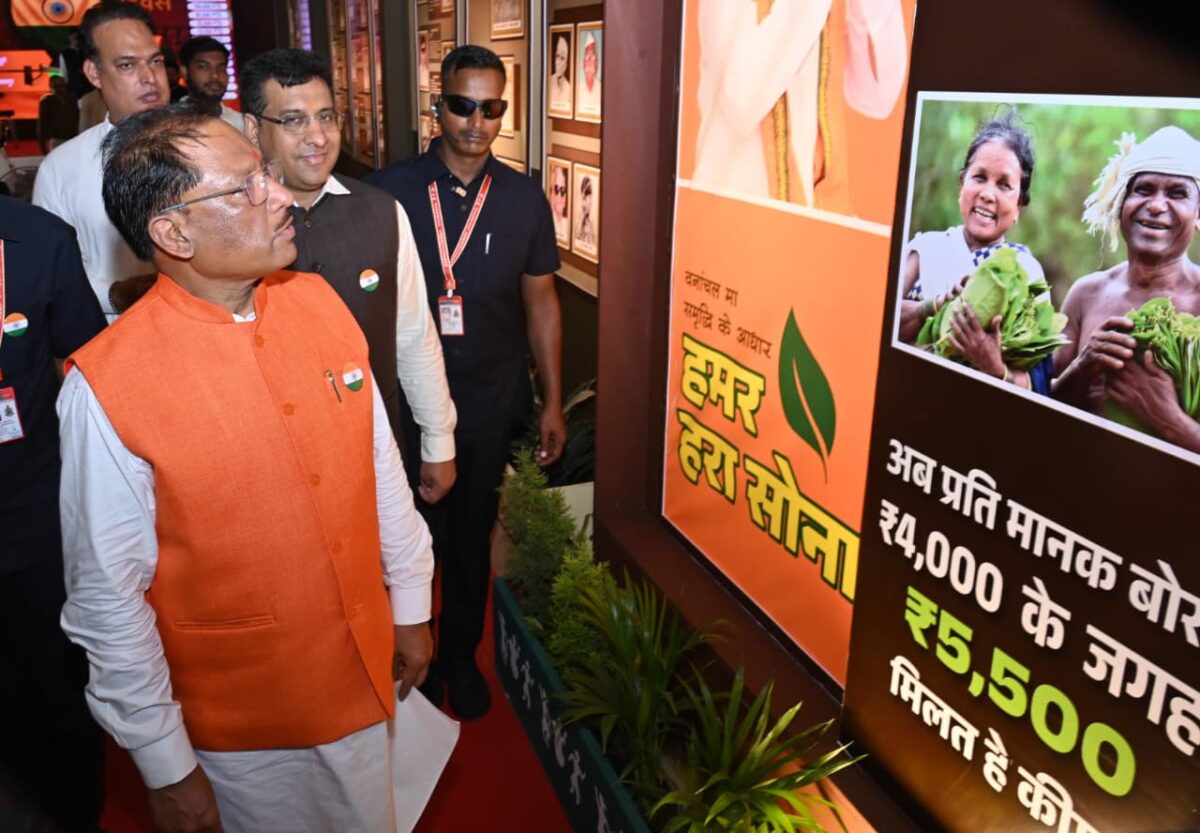 रायपुर टाउन हॉल प्रदर्शनी