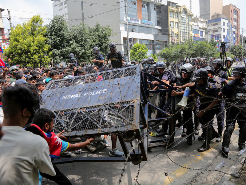 नेपाल सोशल मीडिया विरोध