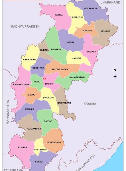 छत्तीसगढ़ मंत्रियों के प्रभार