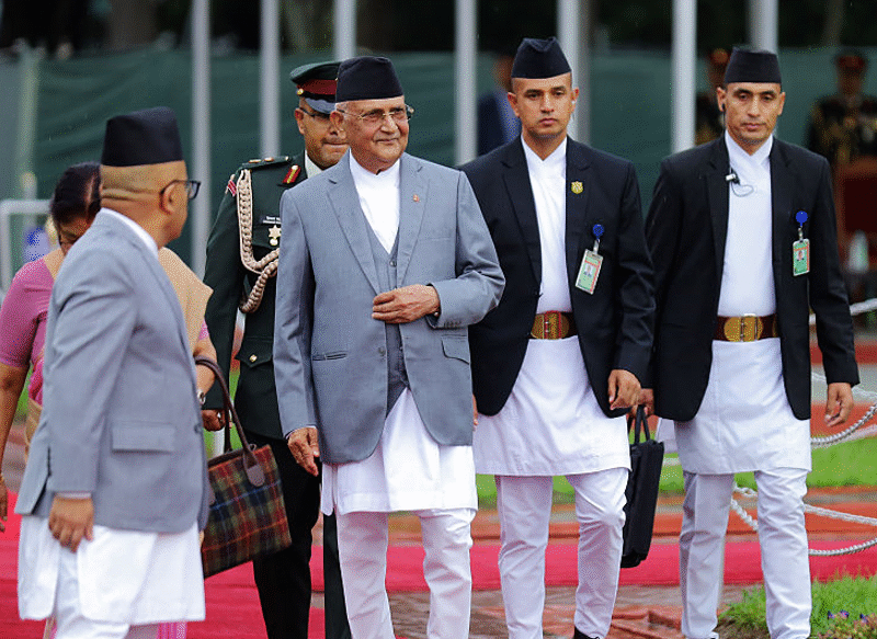 नेपाल पीएम ओली इस्तीफा