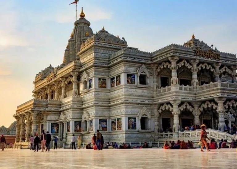 राष्ट्रपति वृंदावन दौरा