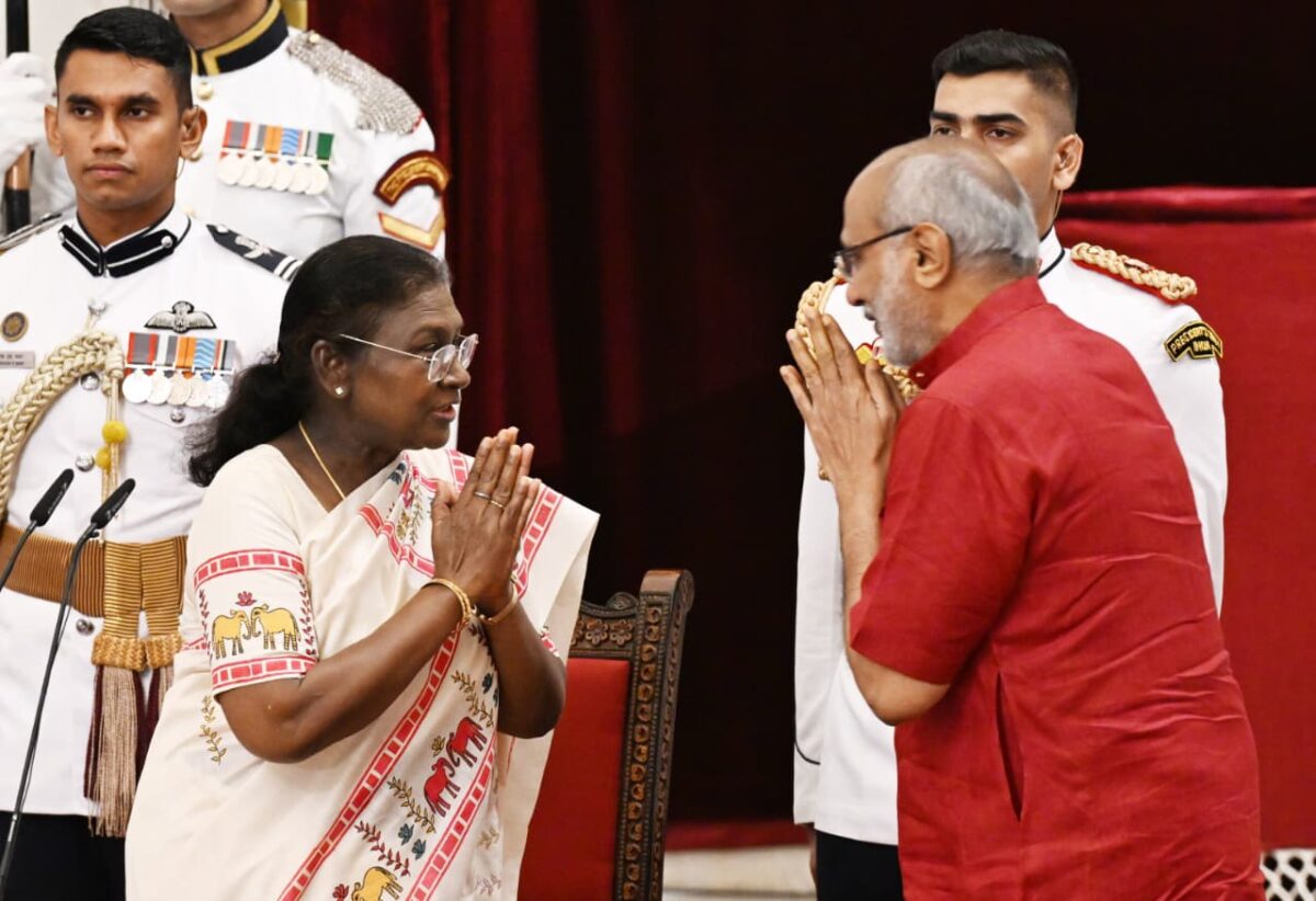सी. पी. राधाकृष्णन उपराष्ट्रपति