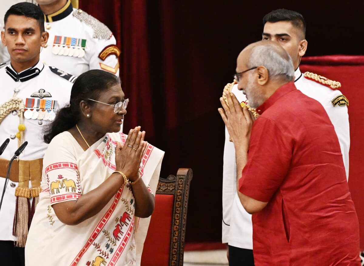 सी. पी. राधाकृष्णन उपराष्ट्रपति