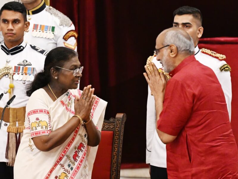 सी. पी. राधाकृष्णन उपराष्ट्रपति