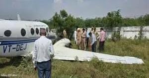 Bhopal industrialist narrowly escapes plane crash