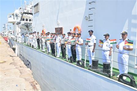 ICGS Sachet Arrives at Maputo Port