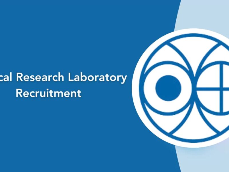 Physical Research Laboratory Recruitment