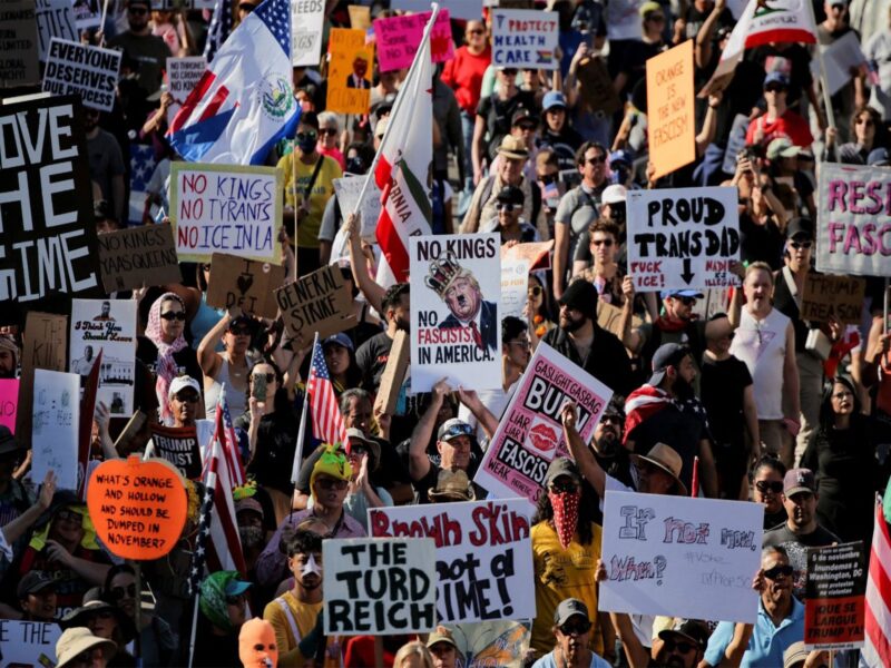 Protests Across U.S. Against Trump Administration