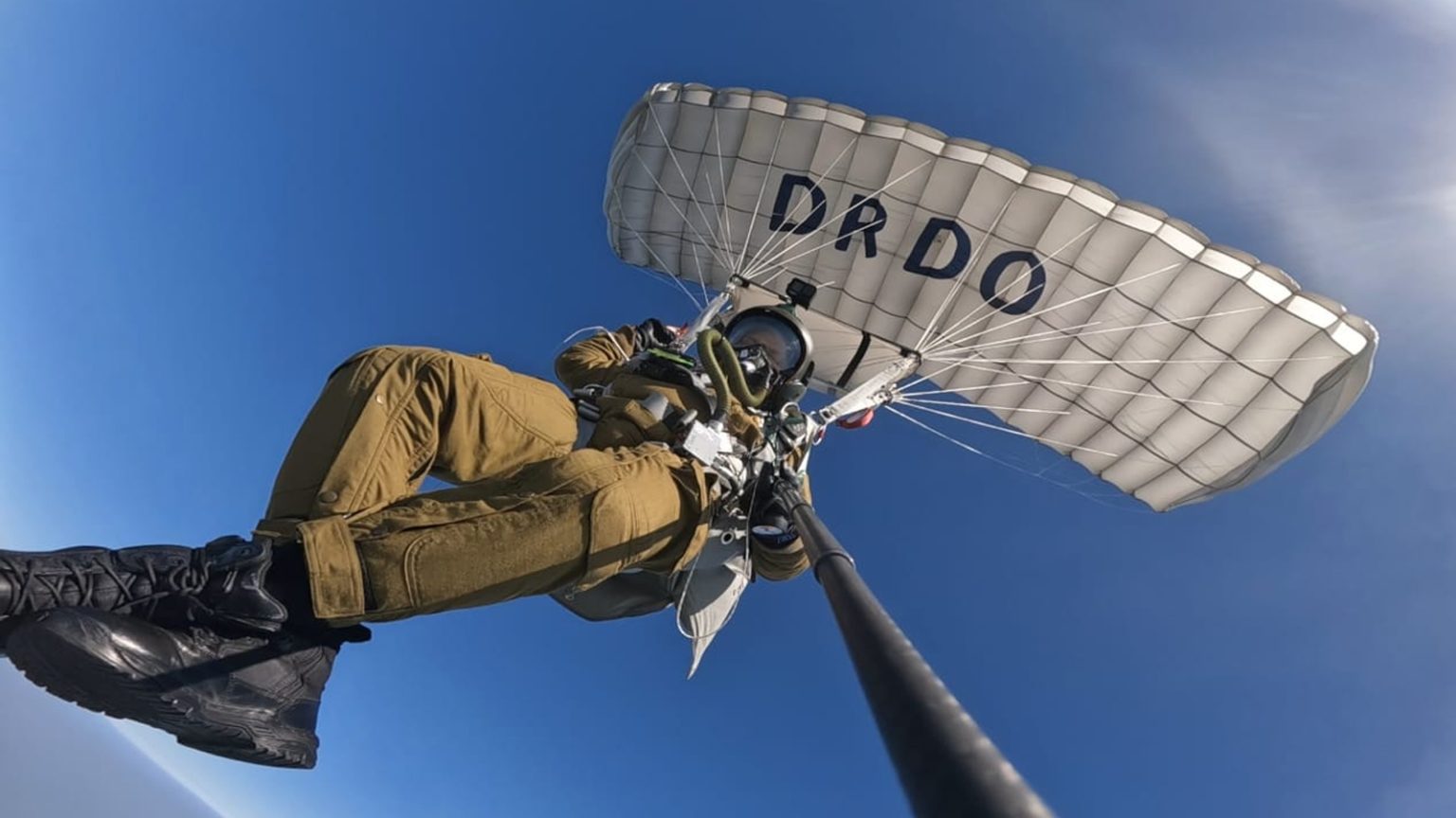 military combat parachute system