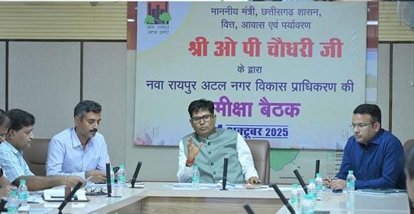 modern and well-equipped development of Nava Raipur