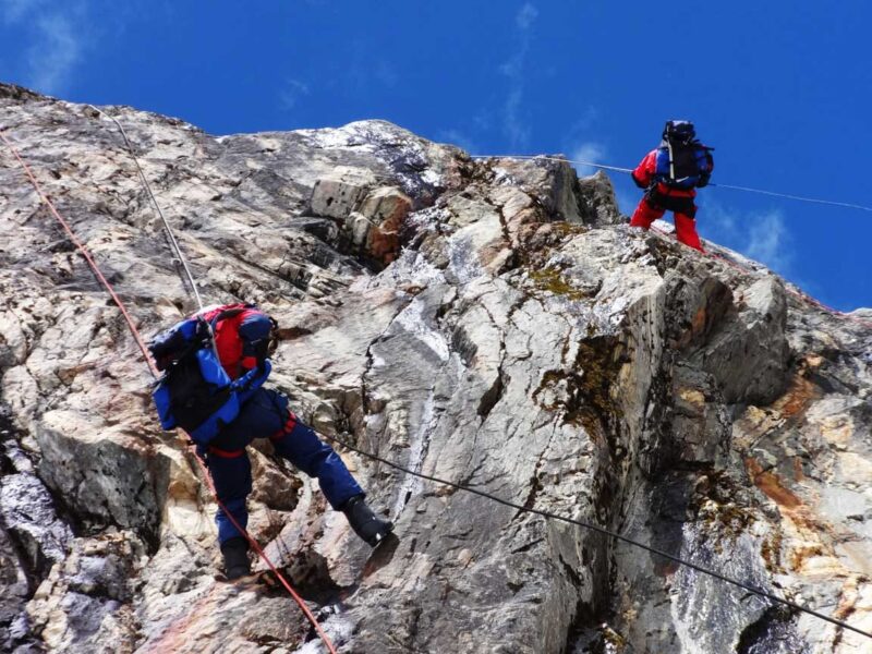 the heights of the Himalayas