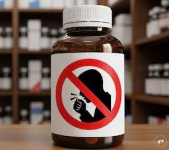 दो वर्ष से कम उम्र में खांसी की सिरप प्रतिबंध
