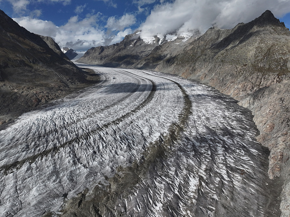 स्विस ग्लेशियरों का पिघलना