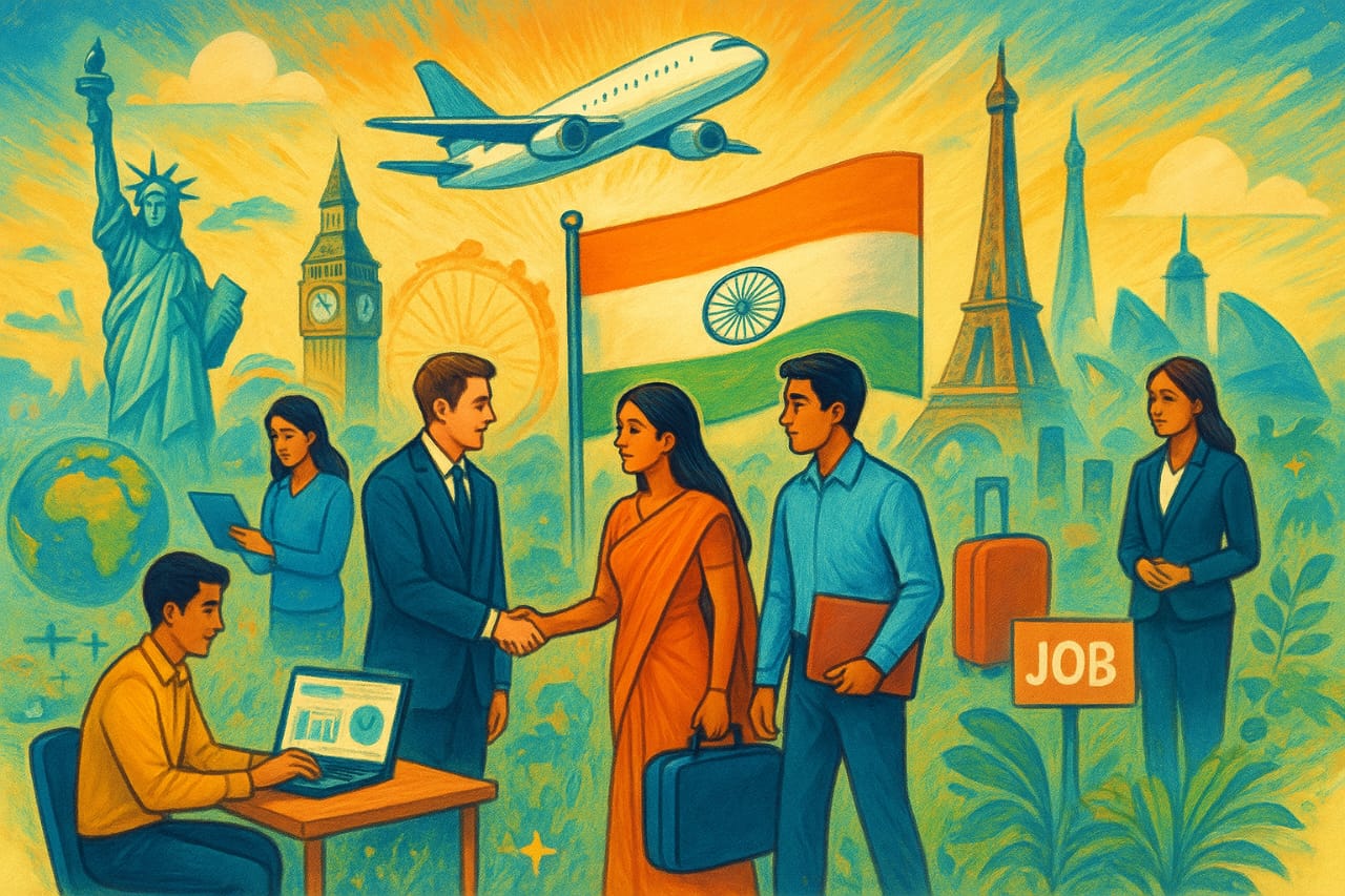 30,000 Indian professionals every year
