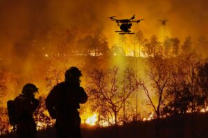 AI Firefighter Drone