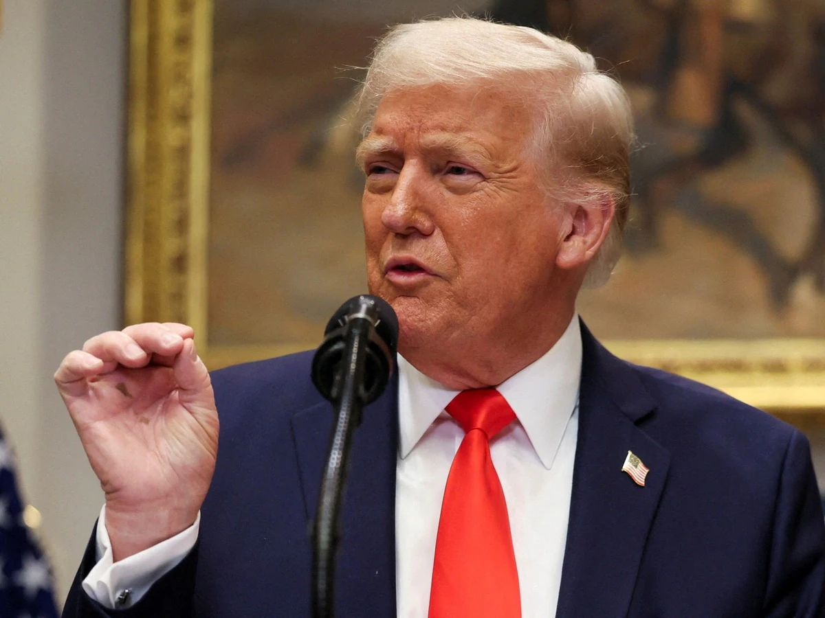 US President Donald Trump