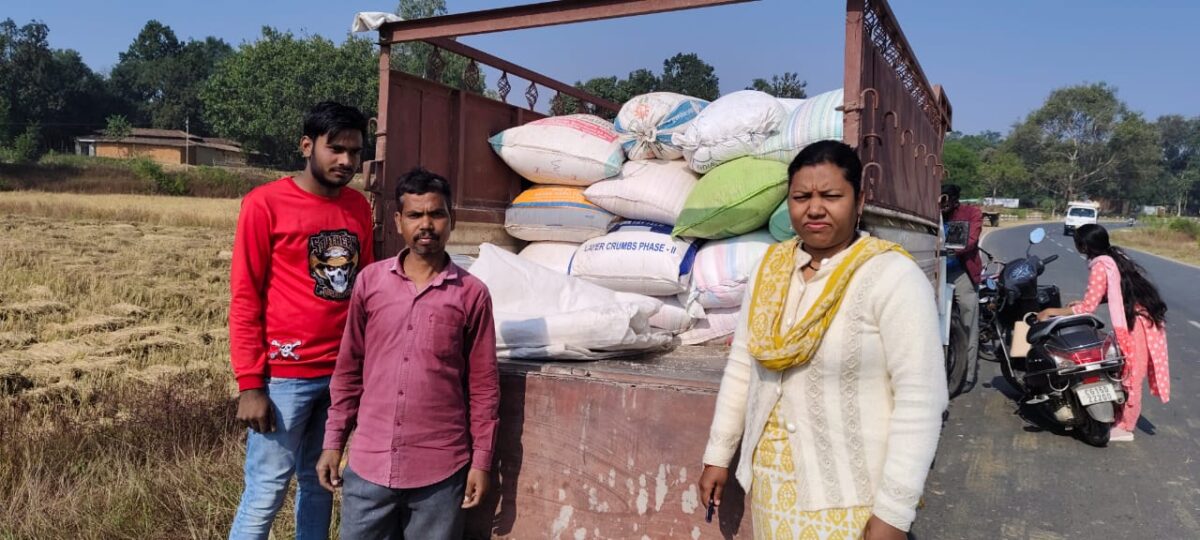 Illegal transportation of fortified mixed rice