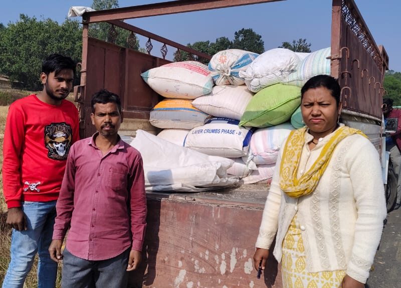 Illegal transportation of fortified mixed rice