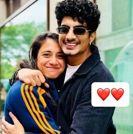 Smriti Mandhana and Palash Muchhal
