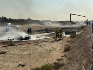 Tejas jet crash Dubai