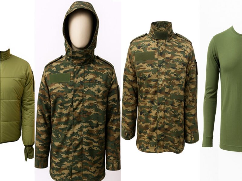 digital-print combat coat
