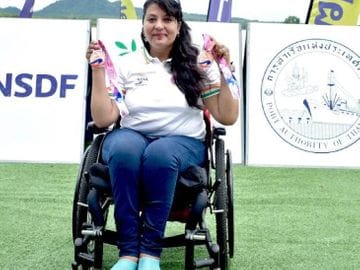 para-athlete Pooja Garg