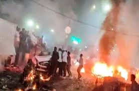 social media posts supporting Delhi blast