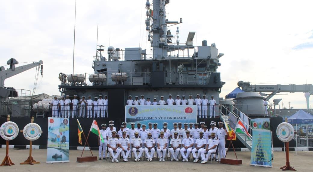 भारतीय नौसेना कोलंबो दौरा