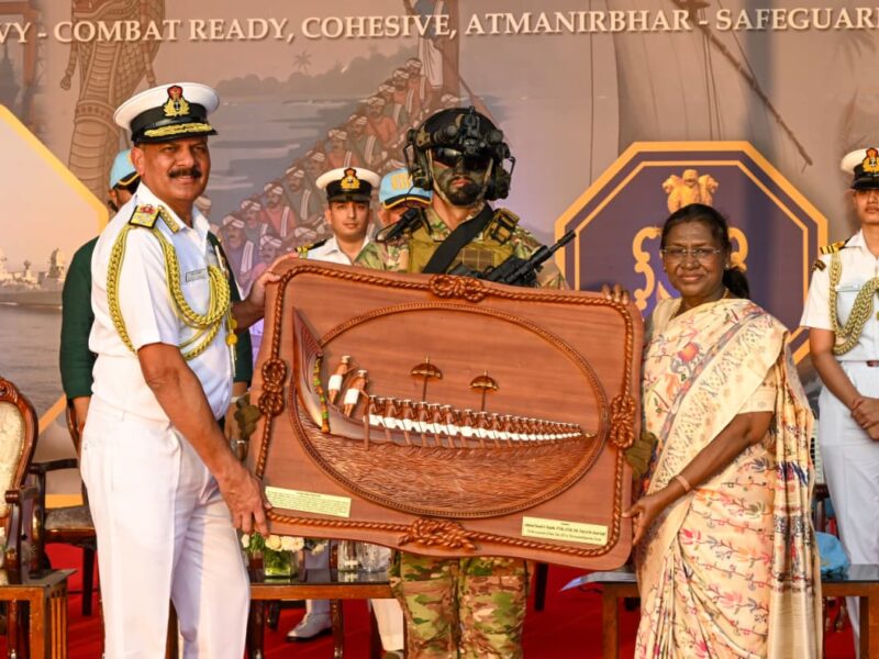 नौसेना दिवस शक्ति प्रदर्शन