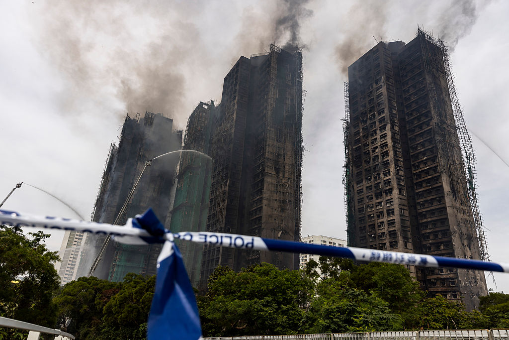 Hong Kong Apartment Fire Kills At Least 44 With Hundreds Missing