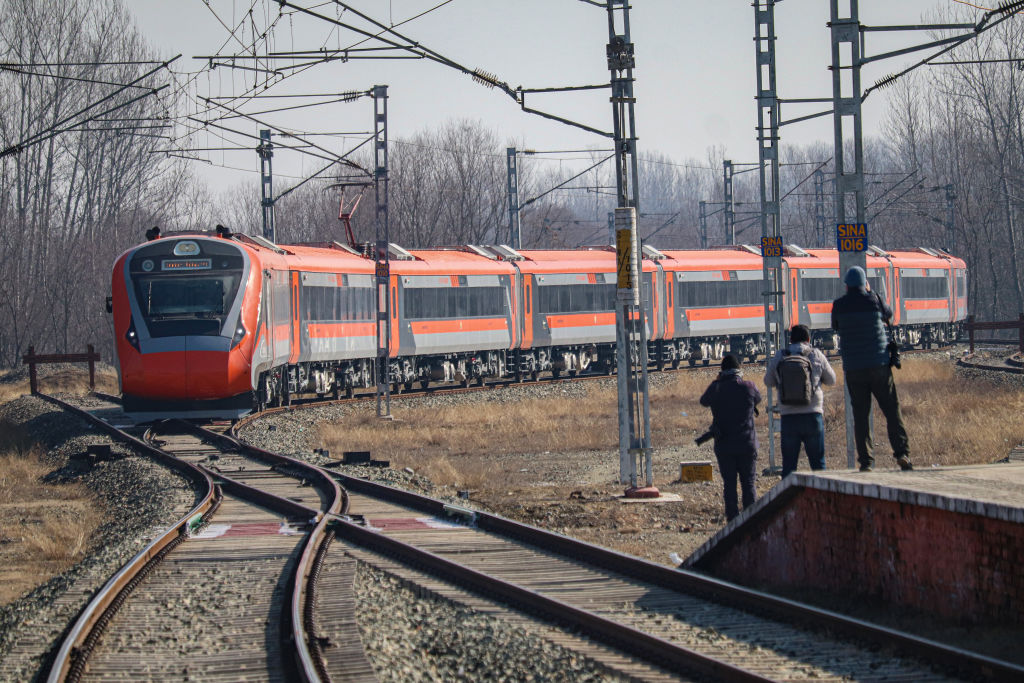 Indian Railways Begins Trial Run Of Vande Bharat Express Train From Katra To Kashmir Valley