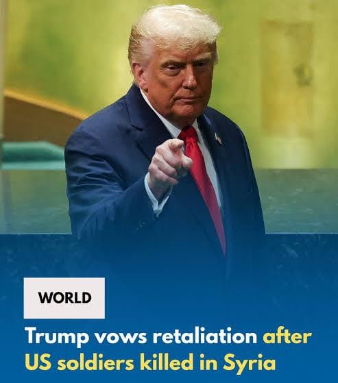 the killing of US soldiers in Syria