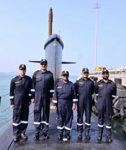the submarine INS Vagsheer