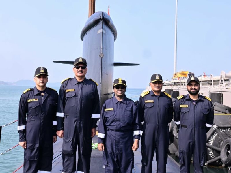 the submarine INS Vagsheer