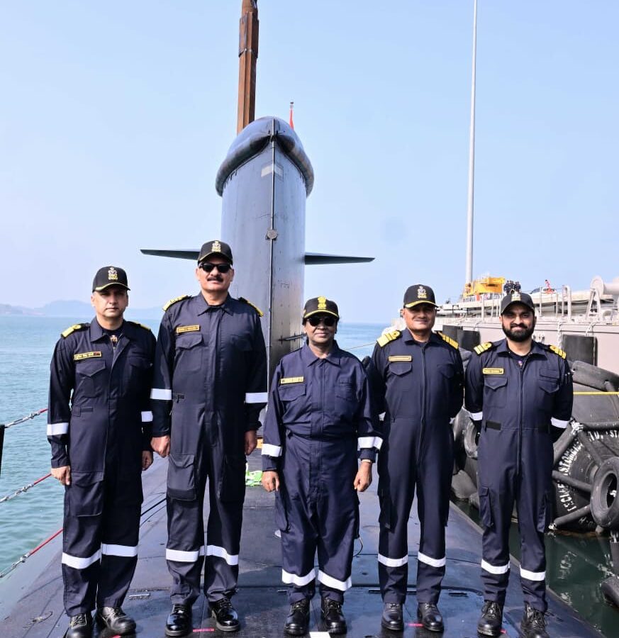 the submarine INS Vagsheer