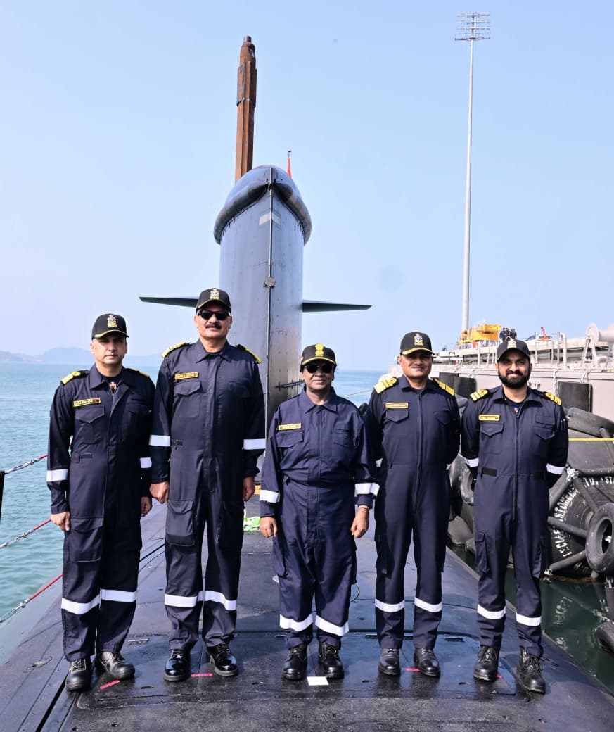 the submarine INS Vagsheer