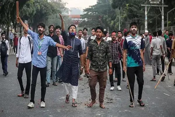 बांग्लादेश राजनीतिक हिंसा