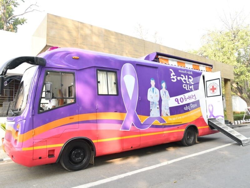 Asha One' mobile cancer scanning unit