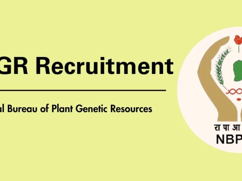 ICAR NBPGR Research Associate भर्ती