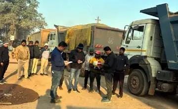 Strict action against illegal sand trade