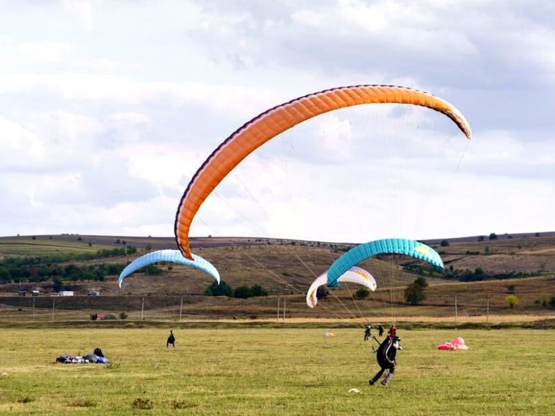 Tandem paragliding festival