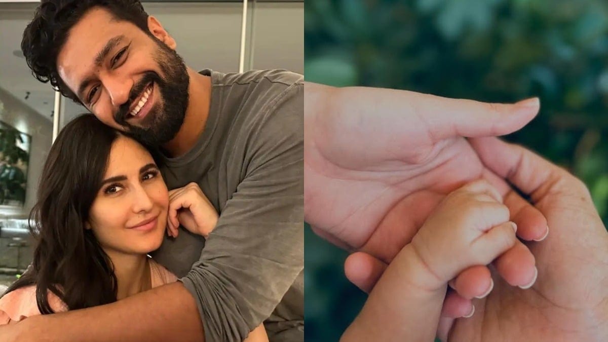 Vicky-Katrina share first glimpse of their son