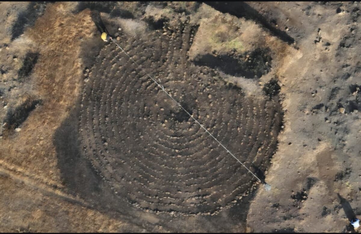 old stone labyrinth discovered in Maharashtra
